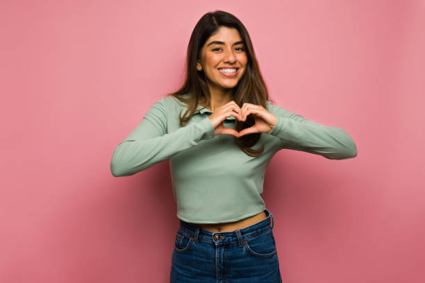 istock Gorgeous woman falling in love 1368424718