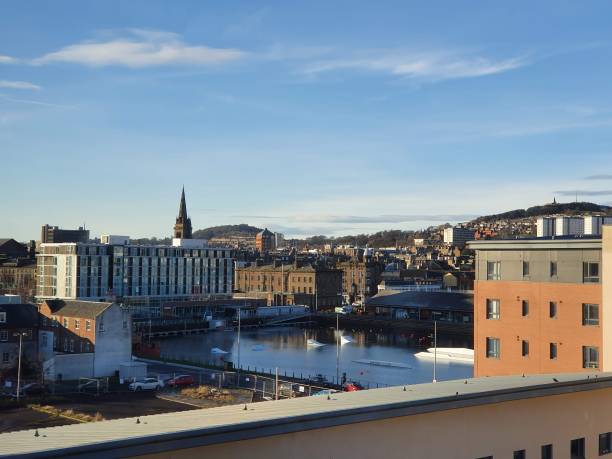 istock Dundee Waterfront Apartments - City Skyline View 1368431722