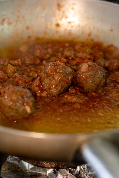 istock Meatballs with ragu sauce 1368449789