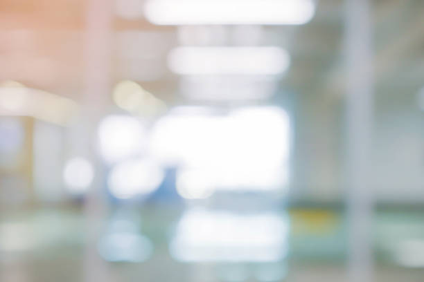 istock Abstract blurred modern interior domestic office light of background for design banner and presentation concept 1368453158