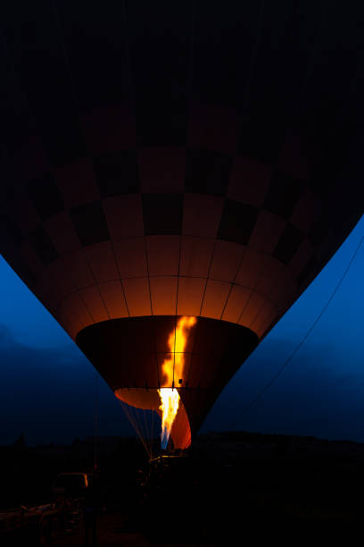 istock Heating Hot Air Balloon at Cappadocia 1368457336