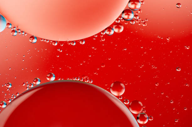 istock Macro oil and water multi colored abstract background 1368465707