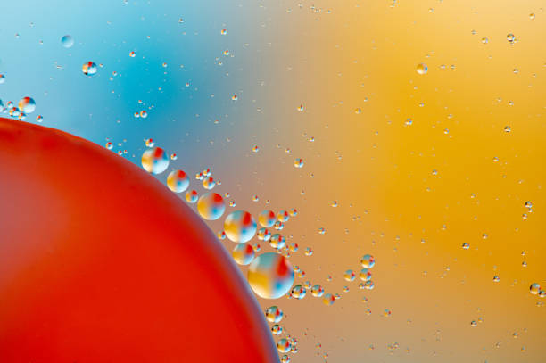istock Macro oil and water multi colored abstract background 1368465717
