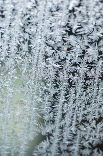 retroround di cristallo di ghiaccio gelido - frosted glass glass textured crystal foto e immagini stock