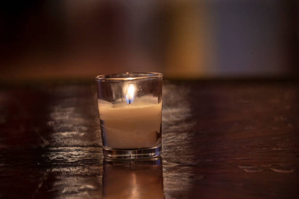 Candle stock photo