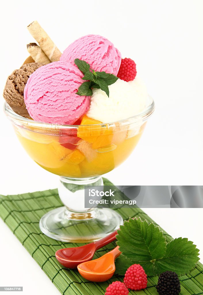 Ice cream - Lizenzfrei Beere - Obst Stock-Foto