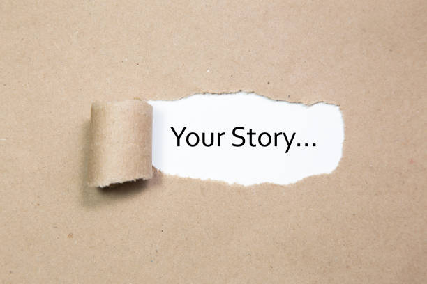 istock Your Story Written Under Torn Paper 1368478369