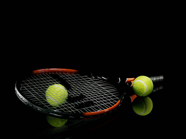 istock Raquet with tennis balls 136847861