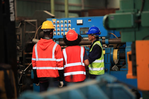 istock engineer team  full skill quality for maintenance and training  in industry factory worker , warehouse Workshop for factory operators, mechanical engineering team production. 1368480656