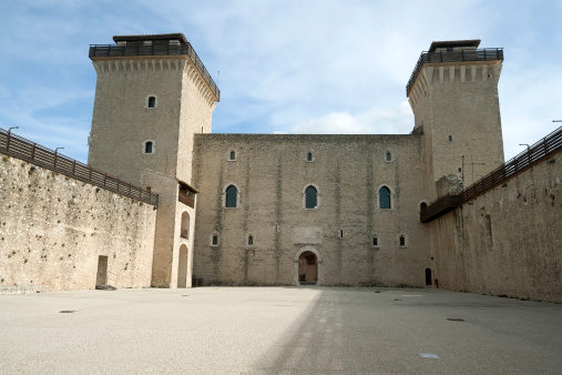 The historical fortress at Spoleto
