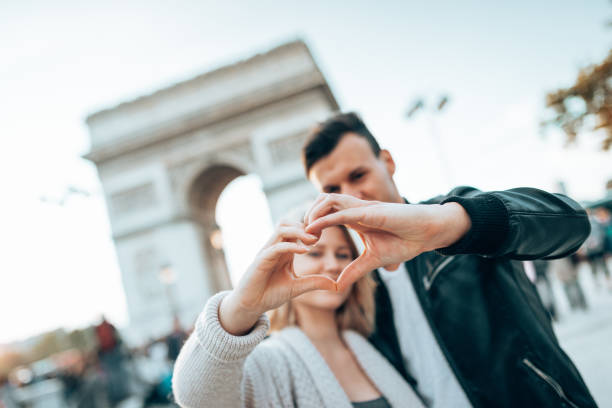 istock heart shape sign in paris 1368482048
