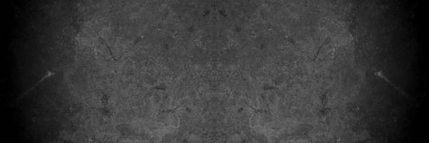 istock Old wall texture cement dark black gray panoramic background abstract grey color design are light with white gradient background. 1368497016