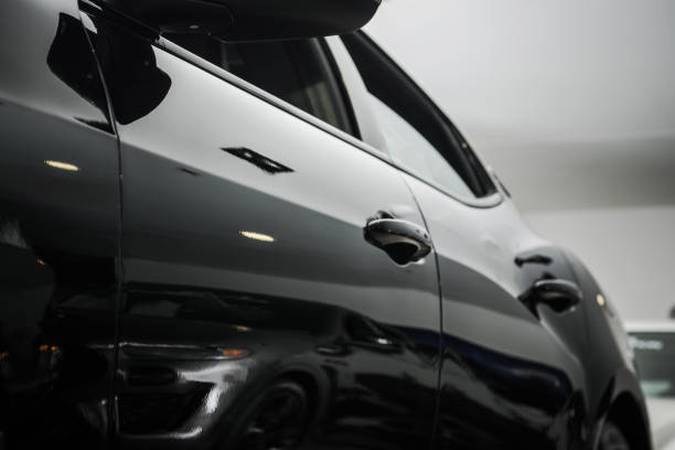 istock Compact Vehicle Inside Dealership Showroom 1368497204