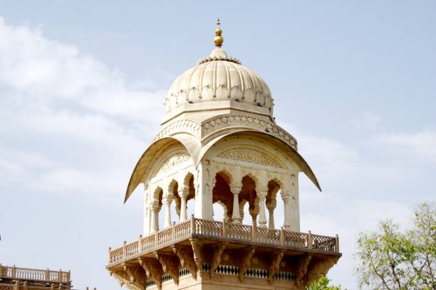 istock Watch tower at Albert Hall, Jaipur. 1368499813