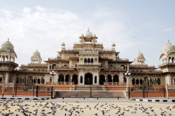 Albert Hall, Jaipur stock photo
