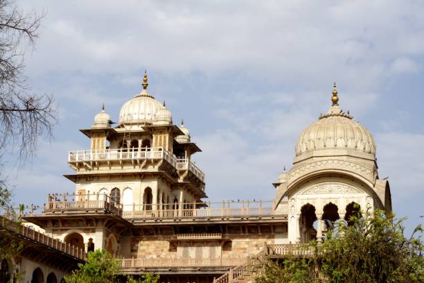 Albert Hall, Jaipur stock photo