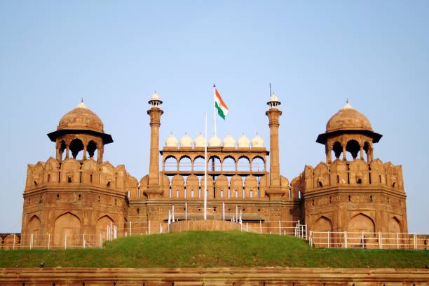 Lal Qila (Red Fort), Delhi stock photo