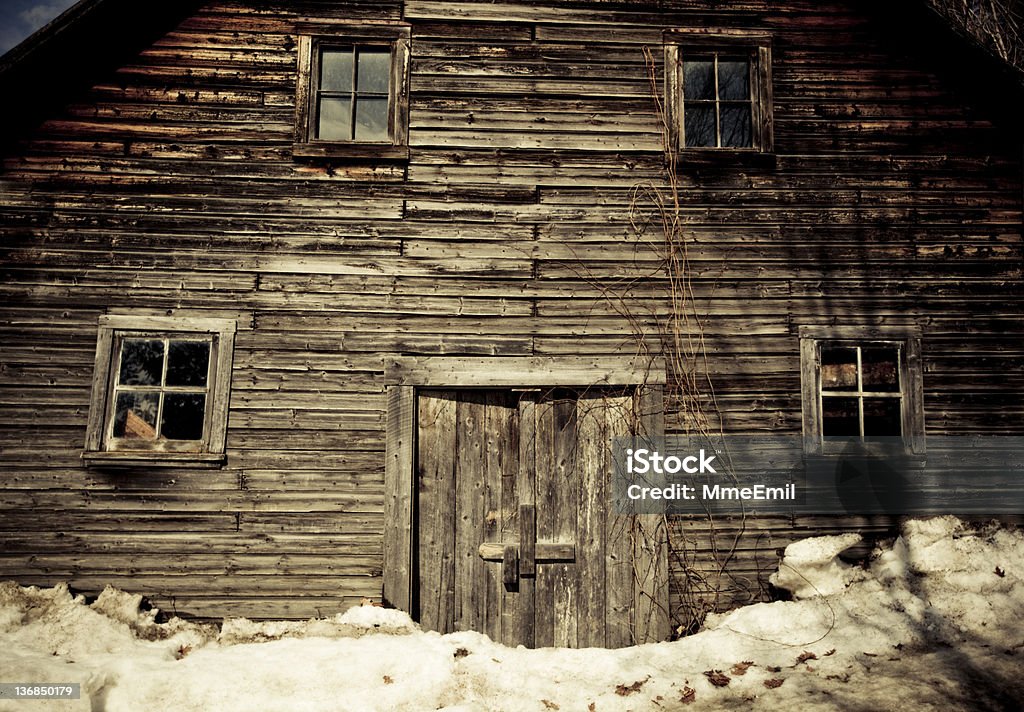 Vieux shack - Photo de Façade libre de droits