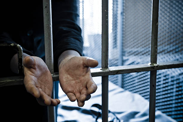 istock Prisoner and woman 136850651