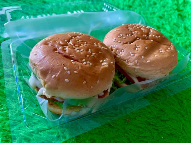 istock Twin burgers ready to eat 1368510951