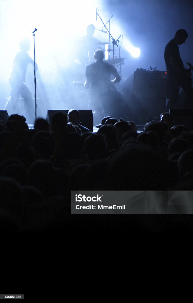 Concierto de Rock - Foto de stock de Silueta libre de derechos
