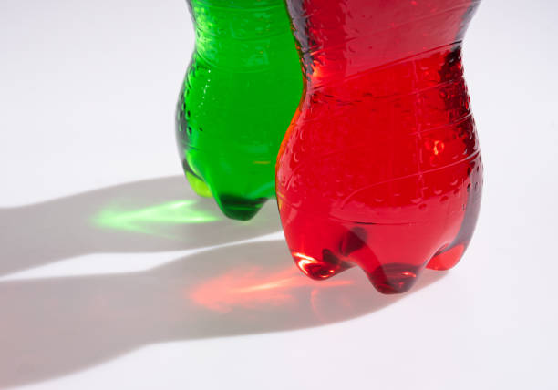 Cola, Cold Temperature, Drinking Glass, Liquid, Soda, Ice, Non-alcoholic Beverage, Lemon slice, Drink, Food and drink, Carbonated, Back Lit, Black Color