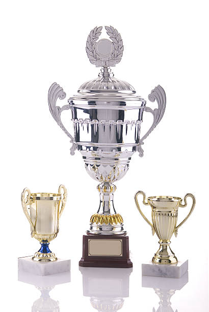 istock Trophy or medal on isolated white 136852606
