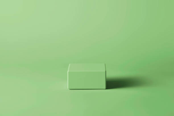 istock Blank podium for product display on pastel background 1368529064