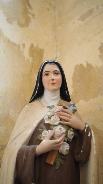 istock Figures in old church 1368536495