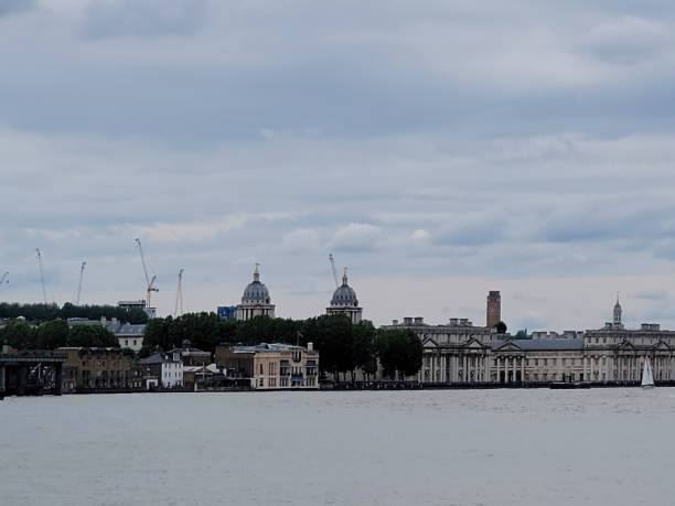 Greenwich, London on an overcast day.