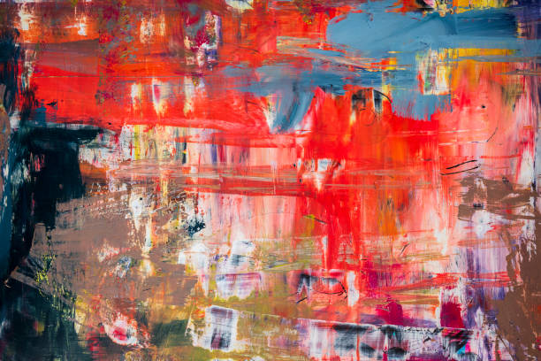 istock Abstract acrylic oil painted background 1368548874
