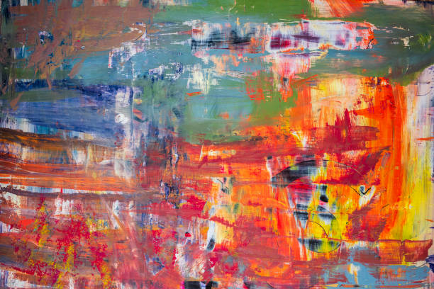 istock Abstract acrylic oil painted background 1368550817