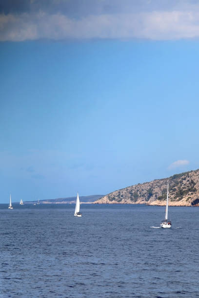 istock Sailing Boat and Adriatic Sea 1368554802