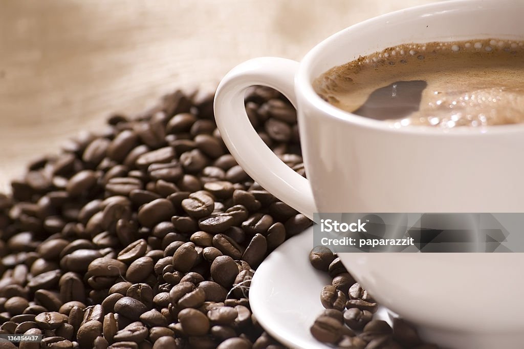 Xícara de café - Foto de stock de A Vapor royalty-free