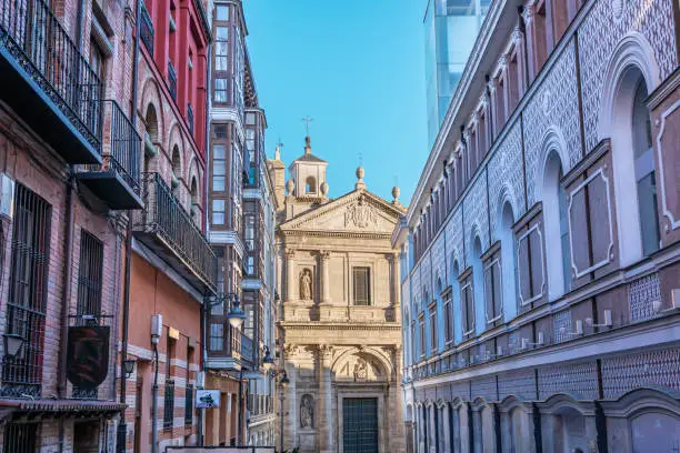 Church of Our Lady of Sorrows of Renaissance style XVI century in Valladolid, Spain