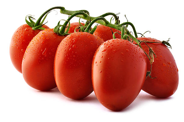 piccadilly pomidory zbliżenie - plum tomato obrazy zdjęcia i obrazy z banku zdjęć