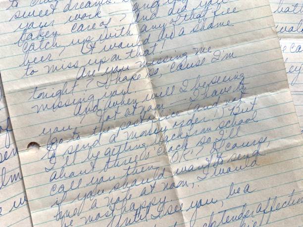 istock Handwritten Love Letter 1940s 1368572244