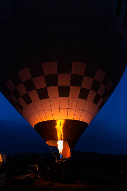istock Heating Hot Air Balloon at Cappadocia 1368572520