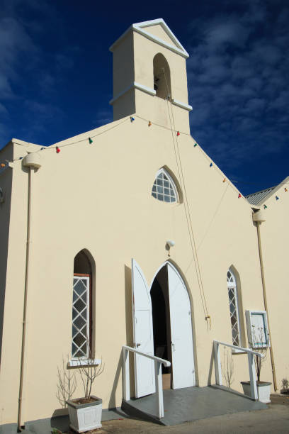 istock White church at Barbados, the Caribbean. 1368576692