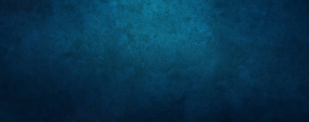 istock Attractive Plasterboard Asphalt Solid Wall Calm Elegant Blue with Teal Colors Banner Background Wallpaper Vintage Old Concept For Ads,for Product Presentation And Display 1368576695