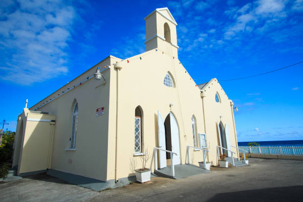 istock White church at Barbados, the Caribbean. 1368576700