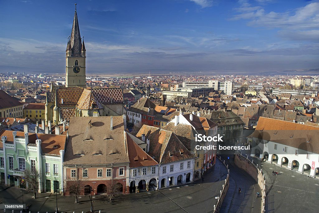 Sybin old town - Zbiór zdjęć royalty-free (Sybin)