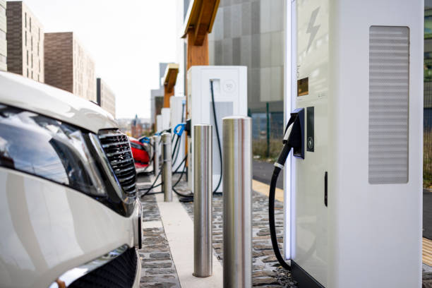 istock Electric Vehicle On Charge 1368578179