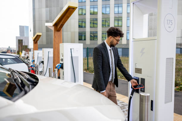istock Putting My Electric Vehicle On Charge 1368578203