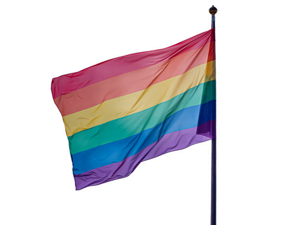 istock The rainbow LGBT flag isolated on white background 1368586271