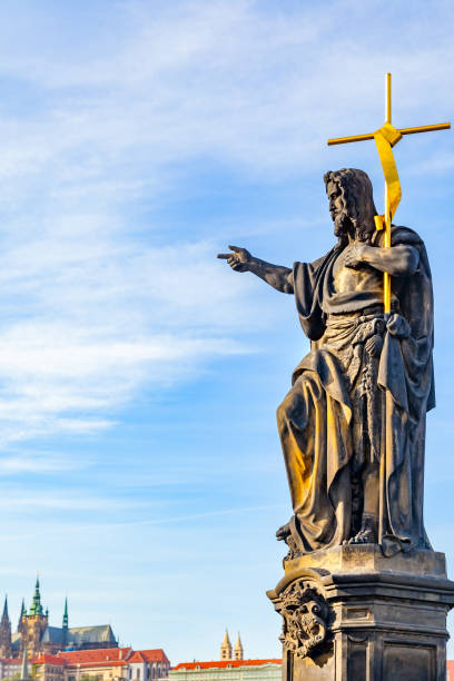 istock John the Baptist on Charles Bridge in Prague 1368588058