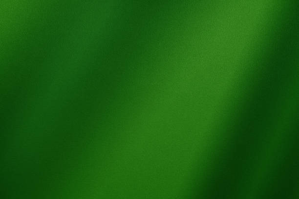 abstract green background with space for design. - green silk textile shiny imagens e fotografias de stock