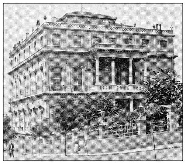 istock Antique travel photographs of Constantinople (Istanbul): Persian Embassy, Pera 1368608741