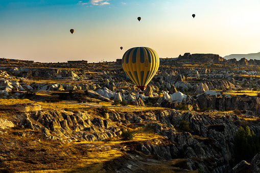 istock Hot Air Balloons at Cappadocia 1368610338