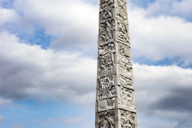 marconi obelisk - guglielmo marconi - stock snímky, obrázky a fotky